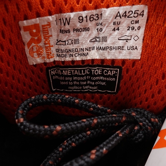 SLD NEW Men's Timberland Pro Boondock 6 Inch HD NT Safety Toe Work Boots - Picture 2 of 7